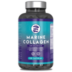 Colágeno Marino Hidrolizado con Ácido Hialurónico, Coenzima Q10, Vitamina C y Zinc | Complemento Alimenticio para el Cuidado de la Piel y Bienestar General
