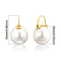 ARTPAGE Aretes de Perlas de Agua Dulce para Mujer con Incrustaciones de Perlas de Alta Calidad, Elegantes y Nobles, Regalo para Mujeres, Madre e Hija, Día de San Valentín, Día de la Madre, Cumpleaños, con Caja de Regalo