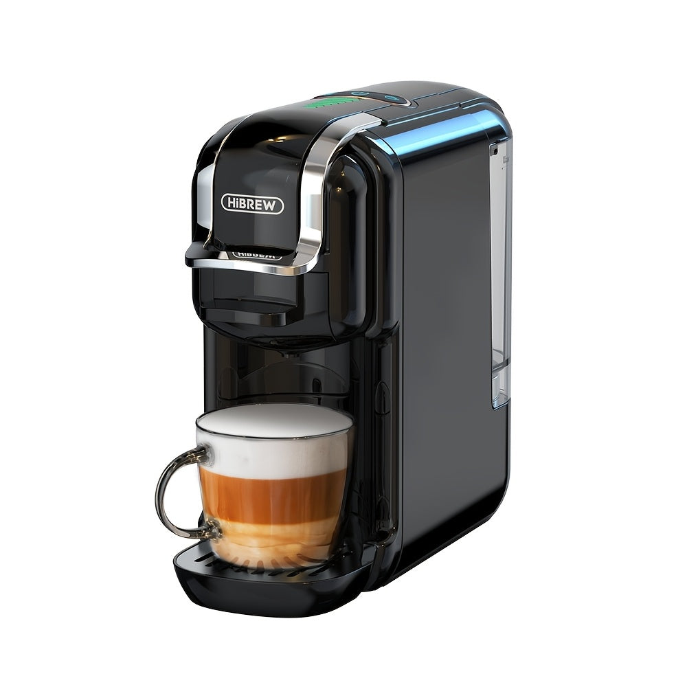 Cafeteras de cápsulas | Cafetera HiBREW 5 en 1 para cápsulas múltiples, café caliente/frío, DG Cappuccino Nes, para cápsulas pequeñas ESE Pod y