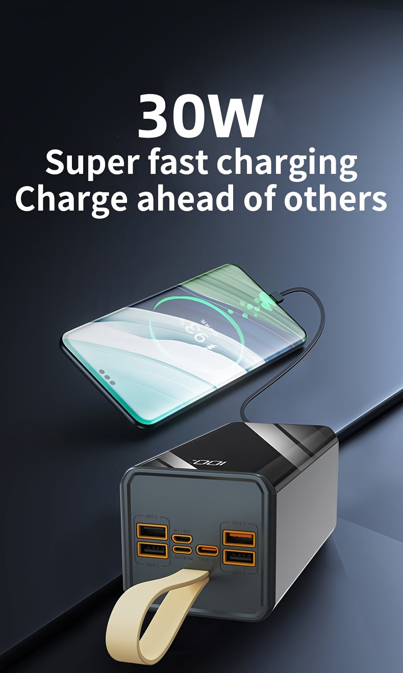 Power bank para carga durante viajes y uso diario | 80000Mah