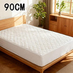 Protector De Colchón, Funda De Colchón Grande De Varios Tamaños, Impermeable, Transpirable, Suave, Impresa, Lavable A Máquina, Blanco