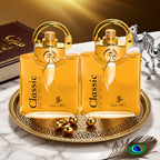 Este set incluye dos frascos de perfume unisex de la serie Árabe, con notas florales y amaderadas. Es vegano y diseñado para durar mucho tiempo, lo que lo convierte en una fragancia ideal para cualquier ocasión. Perfecto como regalo diario o de vacaciones