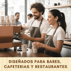 Vasos Cafe Desechables - Vasos Cartón Para Llevar Bebidas Calientes en Hostelería, Eventos y Catering - LAN&LAN