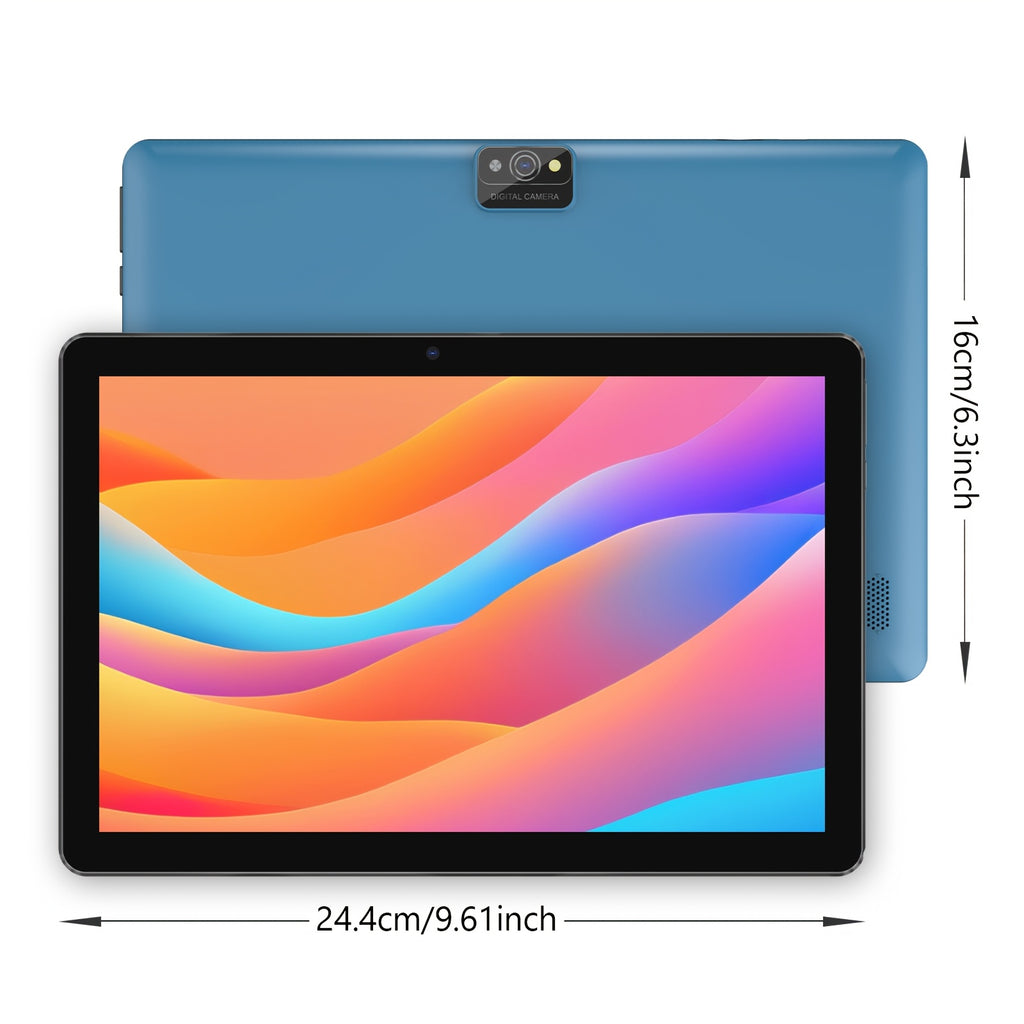 Tabletas Android | Tablet de 10 pulgadas, Tablet Android, Tablet 2 en 1 con Teclado, Funda, Lápiz Óptico, 64GB ROM, 3GB RAM Expansión de 1TB