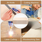 15/29/90 piezas de contrachapado de abedul - TOCOME 300×300×3mm Panel de madera para manualidades de alta calidad, contrachapado sin acabar con veta de madera natural y superficie lisa. Tablero de abedul de 3mm apto para grabado láser, corte CNC, talla de