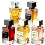 [Set de Perfume Semanal] Set de Regalo de Perfume para Hombre, 1 Botella, 50ml/40ml, Vainilla, Ámbar de Almizcle, Cubre el Olor del Sudor, Contrata la Diferente Experiencia de Fragancia, Siente un Encanto Romántico Sorpresa, Regalo Sorpresa de Viaje para