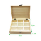 Caja de Joyas de Madera con Compartimentos | Caja Organizadora de Joyas de Madera (Varios Modelos) | Caja de Almacenamiento de Joyas de Madera con Tapa | Caja de Joyas de Madera con Cerradura