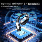 Auriculares Bluetooth | Miniso MS193 Auriculares de Traducción AI: Pantalla Táctil LED, 40 Horas de Batería, Sonido HD de Alta Fidelidad, Modo