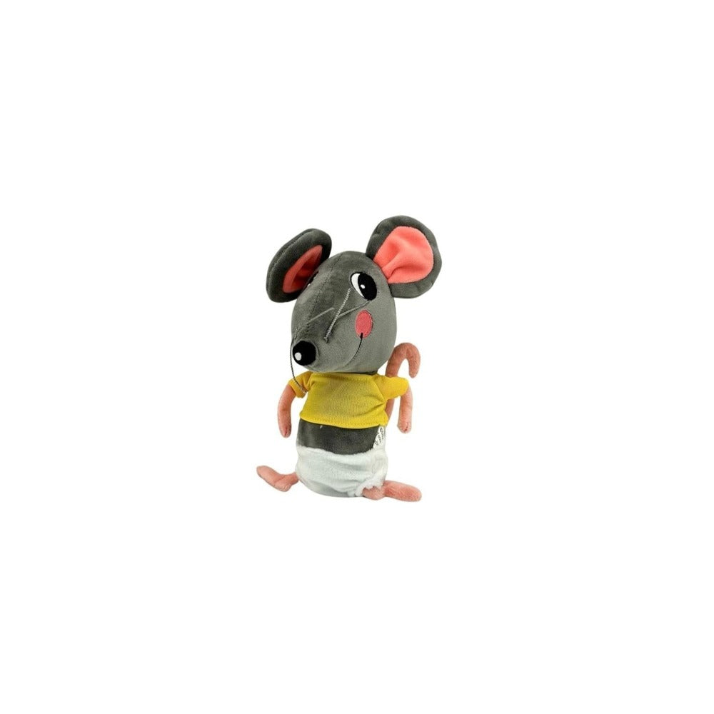 Pack ¿Puedo mirar tu pañal? con muñeco (Ratón fisgón)
