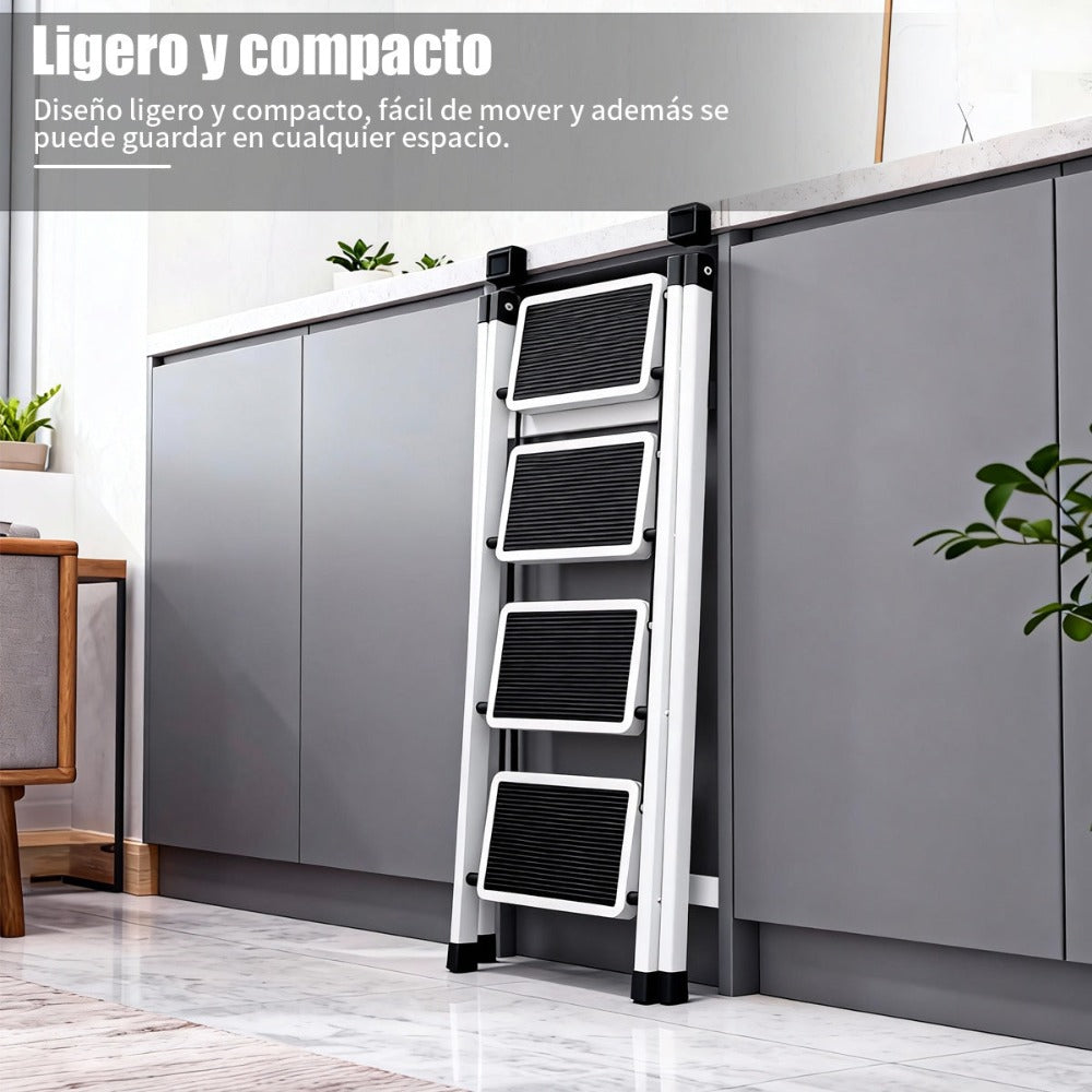 VORTEX Escalera plegable doméstica de acero aleado antideslizante