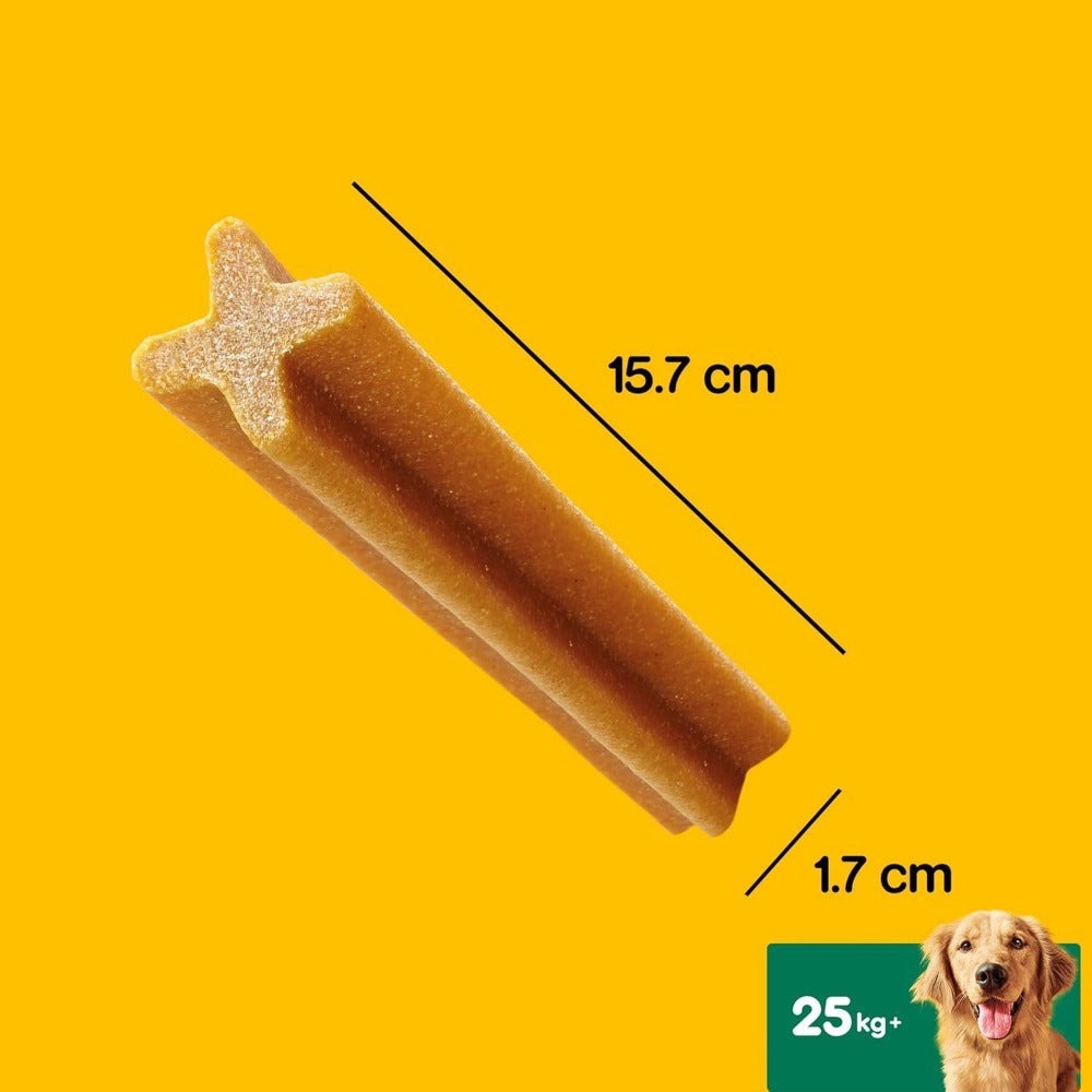 Pedigree Dentastix - Snack para la higiene Oral - 15 Paquetes de 7 Unidades (105 Unidades totales)