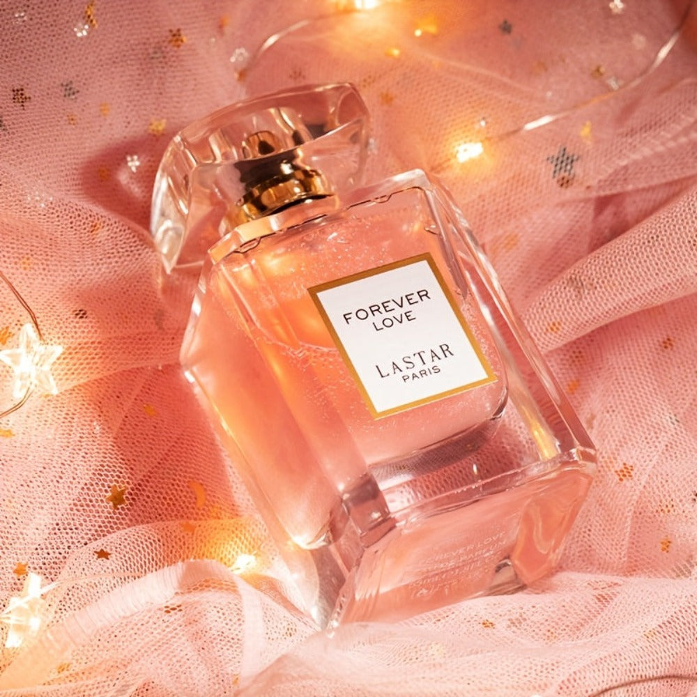 Perfume LASTAR para mujer 55 ml, notas clásicas florales y afrutadas, perfume de larga duración con rosa, jazmín, vainilla y pachulí, frasco rosa, perfume para citas para hombre y mujer, regalo de Halloween/Navidad/festivos
