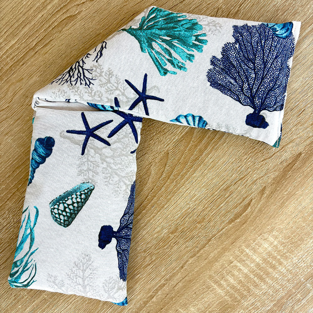 Bolsas térmicas de semillas para microondas, tamaño 50×12 cm, bolsas multifuncionales de terapia fría y calor, aptas para calentar en microondas y enfriar en nevera.