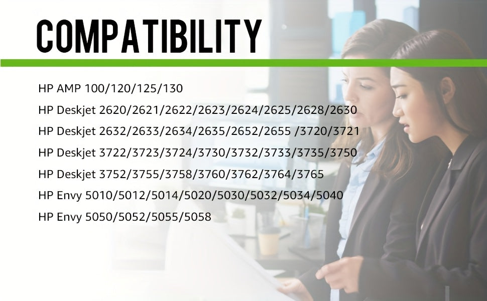 Cartucho de tinta | 304 XL Compatible con HP 304 304XL Cartucho de tinta para AMP 130, ENVY 5010 5020 5030 5032 5050, DeskJet 2622 2630 2632 2633