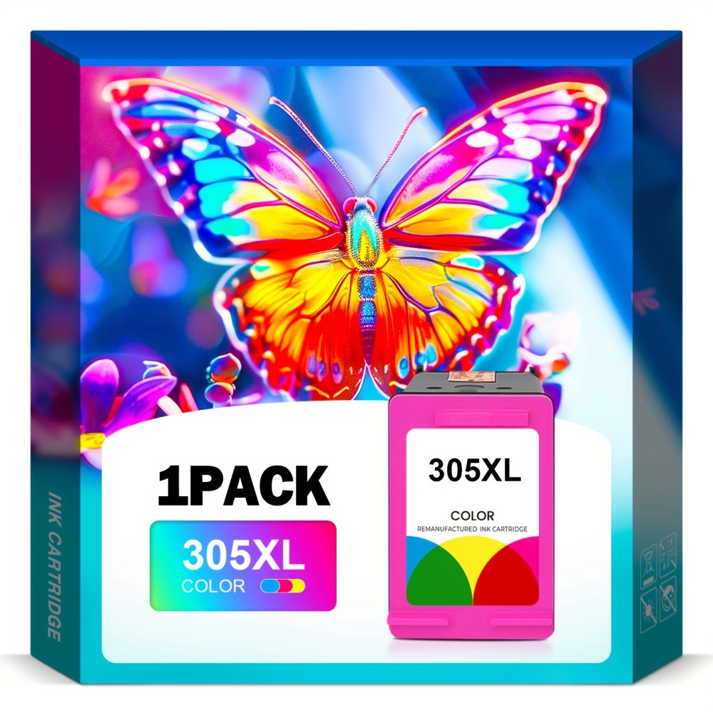 Cartuchos de tinta compatibles 305XL, repuesto negro y color para tinta 305 305XL para HP Deskjet 2700 2700E 2752 2752E 2742 2755 4100 4100E 4152 4155E 6000 6055 6400 6458 6458E 6455E Impresora