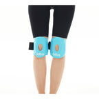 Pack de 2 x Rodillera térmica - bolsa gel frío para lesiones. Hielo para lesiones reutilizable (rodillera ligamento y menisco) con banda ajustable. Rodillera frio calor