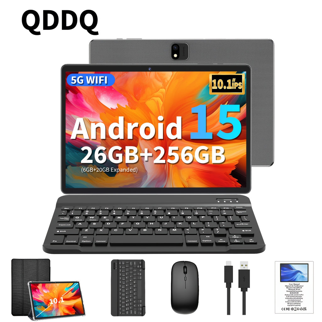 Tablet Android de 10.1 pulgadas para estudio trabajo y entretenimiento | Inalámbrico