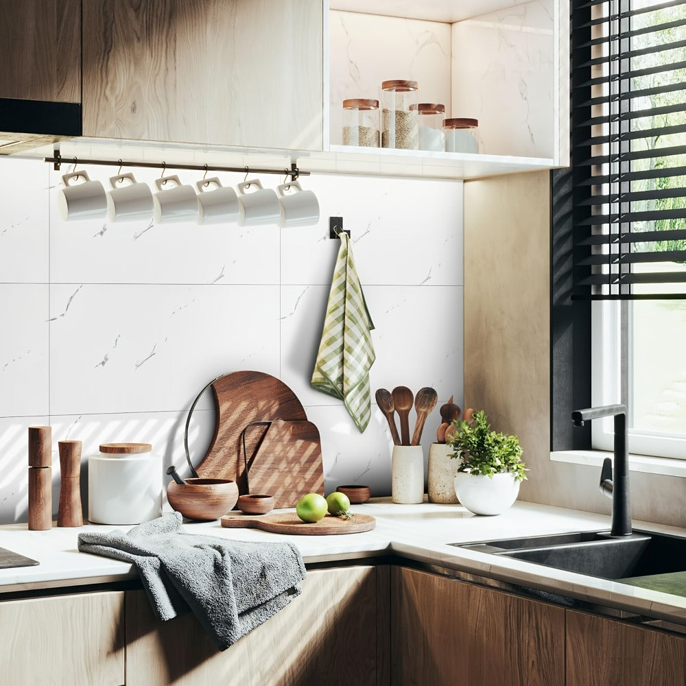Panel de pared autoadhesivo 100 piezas | Cocina baño salón y renovación DIY