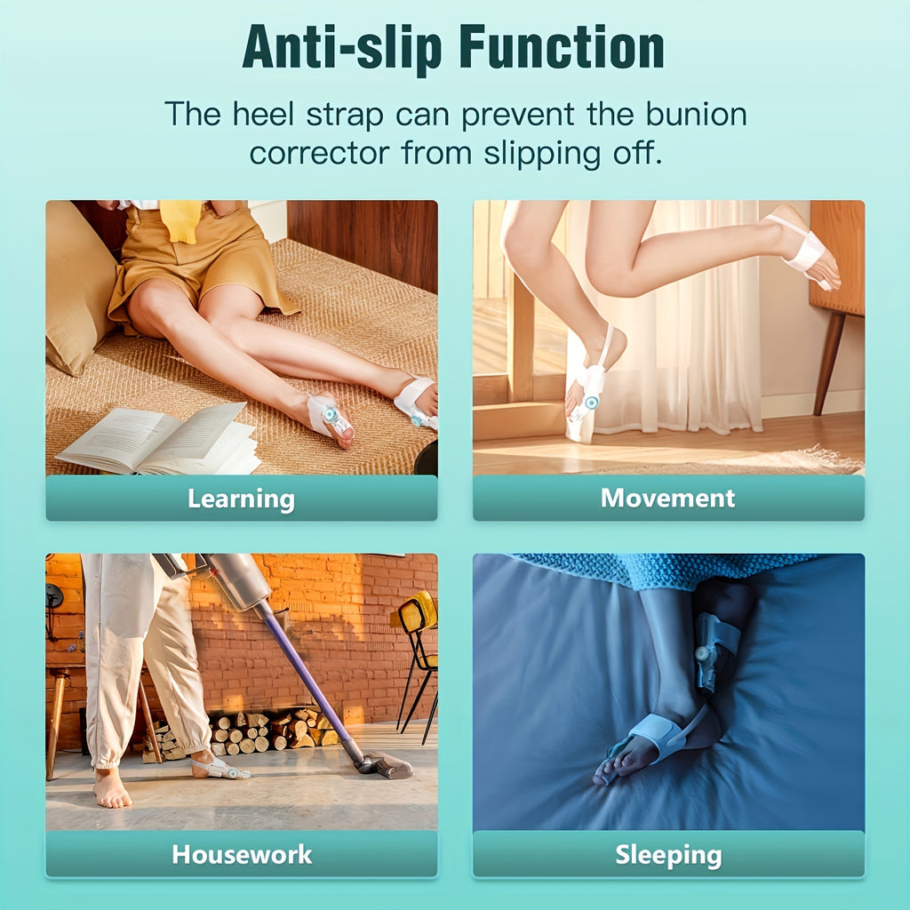 Corrector ajustable con almohadilla de silicona ajustable de silicona | Uso diario y alineación según instrucciones