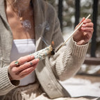 Kit de Limpieza y Purificación del Hogar con Salvia Blanca, Palo Santo - Kit de Fumigación con Varilla de Salvia