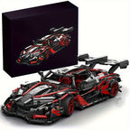 Kit de bloques de construcción de coche desafiante, modelo de coche 1:14 de 1391 piezas, juego de construcción de juguetes DIY