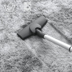 1pc alfombra de felpa suave, alfombra antideslizante, alfombra para cabecera, tapete tie dye para sala, decoración del hogar, colchoneta para mascotas, alfombra para dormitorio o sala, ideal para decoración navideña y Halloween