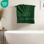 Paquete de 2 Toallas 100% Algodón 550gsm Extra Suaves, Super Absorbentes y Secado Rápido – Paños para Manos, Baño o Invitados 30x50cm, 50x100cm, 70x140cm - 9 Colores Disponibles