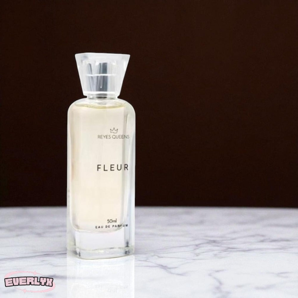 Everlyx - Perfume femenino Fleur Genzo 50 ml - Fragancia floral y delicada con notas frescas y románticas, perfecta para el día y eventos especiales - Aroma elegante y duradero que transmite frescura, dulzura y feminidad - Envíos a España en 24/48h