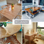 Mantel Protector con PVC 2Mm - Ancho 40Cm - Mantel Suave Transparente Resistente a Arañazos Y Agua, Protector de Mesa Fácil de Limpiar, Lámina de Mesa Duradera para Cocina, Comedor, Restaurante, Oficina Y Hogar - 40X40Cm, 40X50Cm, 40X60Cm, 40X70Cm, 40X80C
