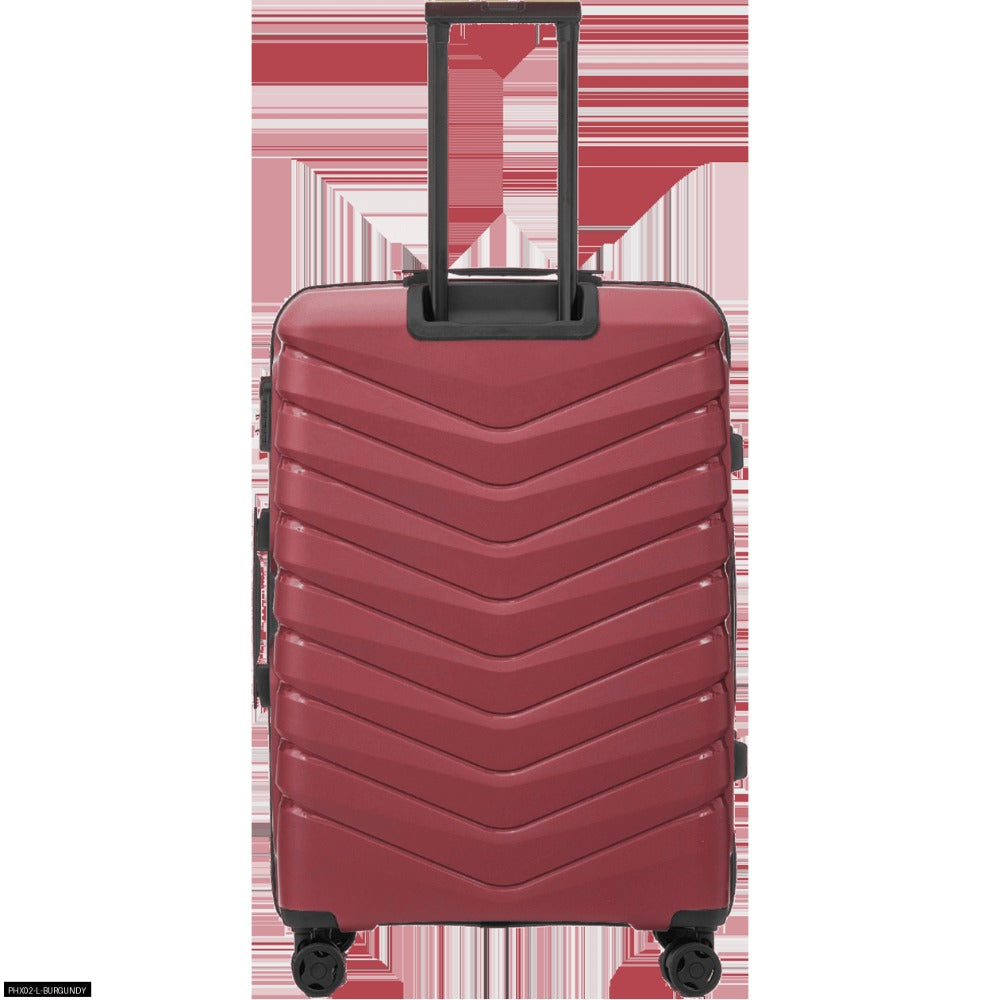 Opciones de equipaje / Polipropileno TSA / 28" 24" 20" 18" pulgadas / Dimensiones aproximadamente 75 x 50 x 30 cm o 68 x 41 x 25 cm o tamaño de cabina 55 x 40 x 20 cm o equipaje de mano 50 x 34 x 18 cm con ruedas desmontables / Equipaje de mano ABS+ de al