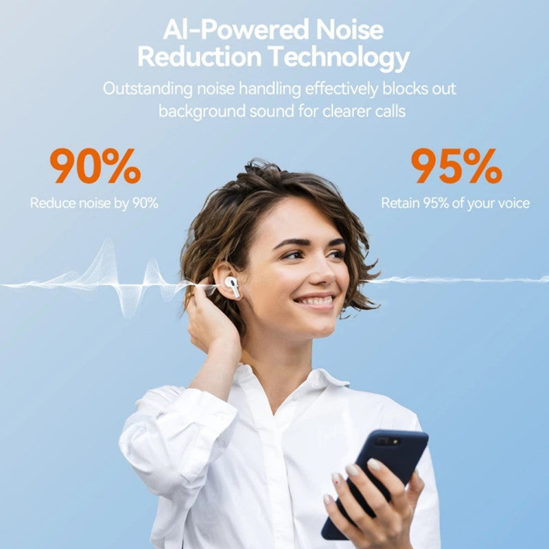 Auriculares Bluetooth | Auriculares inalámbricos, auriculares estéreo verdaderamente inalámbricos con graves mejorados, compatibles con TWS