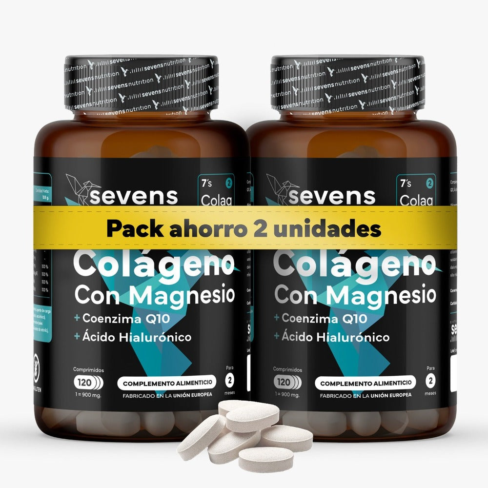 Pack 2X Colágeno Marino - 240 Tabletas - Sevens Nutrition