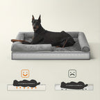 Cama para perros 20 cm | Descanso cómodo en casa