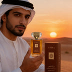 Oriental Woody Fragrance para Hombre Eau De Toilette, Integración Perfecta de la Serenidad del Sándalo, Diseño Exquisito y Romántico, Ideal como Regalo para Novio, Opción para el Día de San Valentín, Perfume para el Cabello