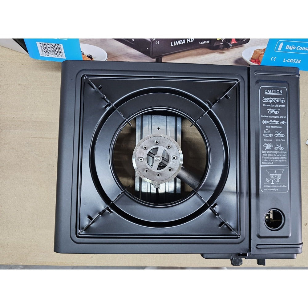 Hornillo dual hd Potencia portátil al instante y 4 recambios