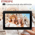 Tablet | ITMEIPC Tablet Android 14 de 7 pulgadas - 4GB (2+2 Expandible) RAM + 32GB ROM, Procesador Quad-Core Cortex-A53, Batería de 3500mAh, WiFi