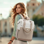Mochila Portatil Mujer, 15.6 Pulgadas Antirrobo Backpack, Mochilas para Ordenador Portátil para la Profesora Trabajo Viajes Universidad Colegio