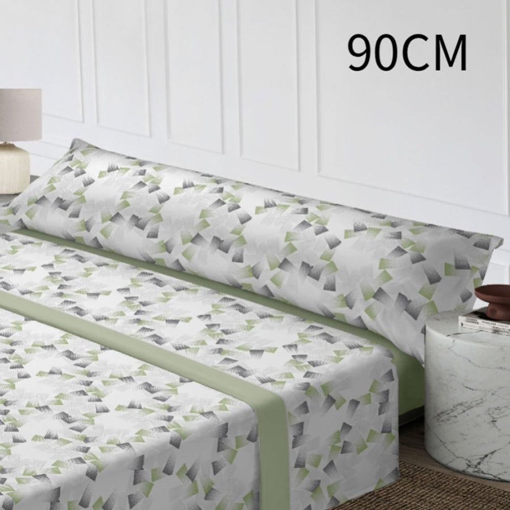 Juego de cama de tres piezas | Sábanas | Múltiples tamaños disponibles | Primavera/Verano | Diseño cómodo | Suave y agradable para la piel | Múltiples texturas disponibles
