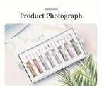 LASTAR Caja de Regalo de Perfume, 8 Bolsillos de Perfume, Fragancia Fresca para Mujer Perfume Duradero, Flores de Frutas Amaderadas con Combinación de Aromas Diferentes, Artículo Esencial para el Hogar, Citas y Viajes, Buen Regalo de Vacaciones para Mujer