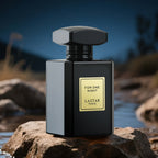 [Set de Perfume Semanal] Set de Regalo de Perfume para Hombre, 1 Botella, 100ml/55ml/50ml, Ámbar y Sándalo, Cubre el Olor del Sudor, Contrata una Experiencia de Fragancia Diferente por Semana, Siente un Encanto Romántico Sorpresa, Regalo para Navidad, Fie