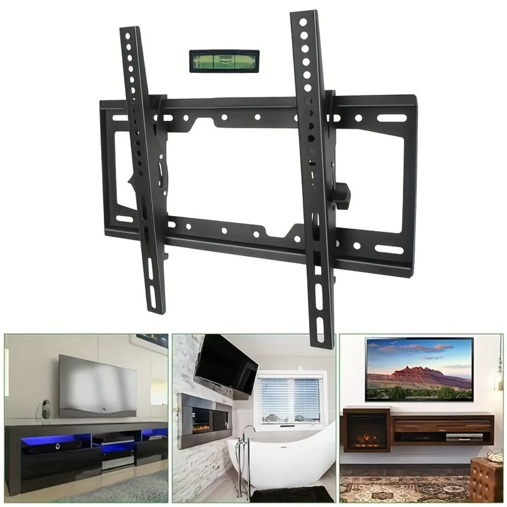 Soporte de Pared Inclinable para TV, Compatible con Pantallas Planas LED LCD OLED Plasma de 32 a 65 Pulgadas, 4K, Monitor, VESA Hasta 400x400mm, 50kg, Decoraciones de Pascua para el Hogar, Decoración de Ramadán, Decoraciones del Día de San Patricio, Sopor