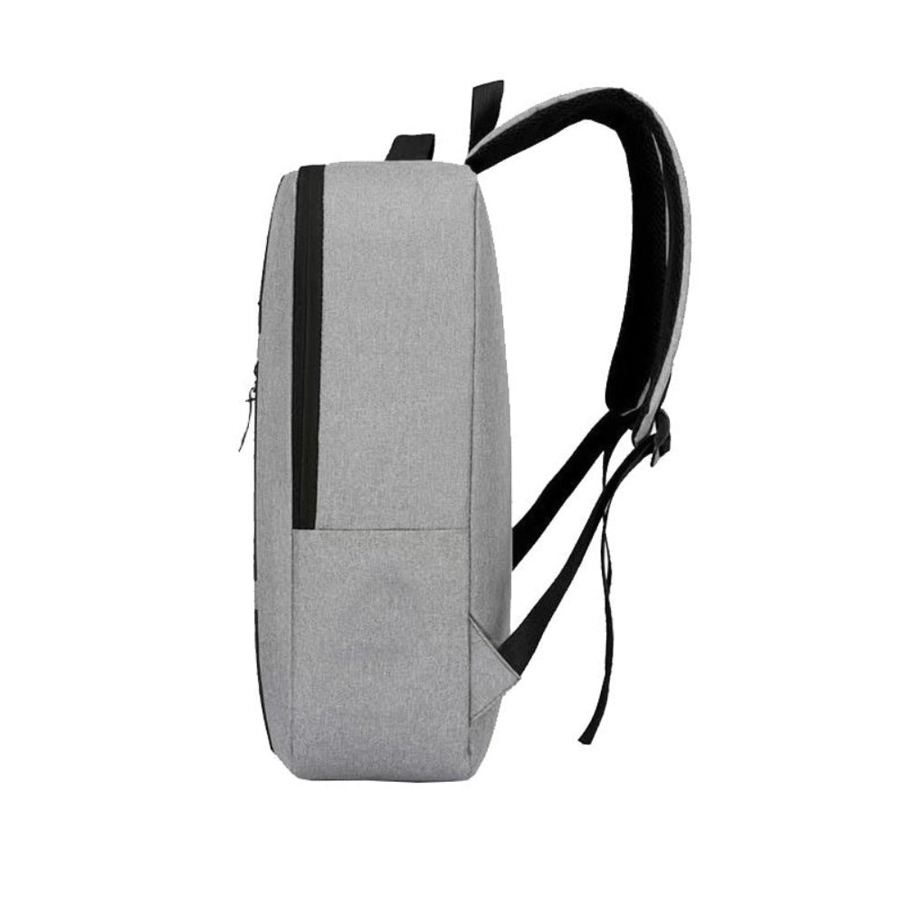 Mochila de Viaje - Nueva Mochila Multifuncional Casual de Negocios con Color Combinado para Laptop, Estilo Coreano de Moda, Ideal para Viajes, Turismo y Salidas, Mochila de Doble Hombro, Perfecta para Regalar a Amigos [Dirección de Cremallera Aleatoria]