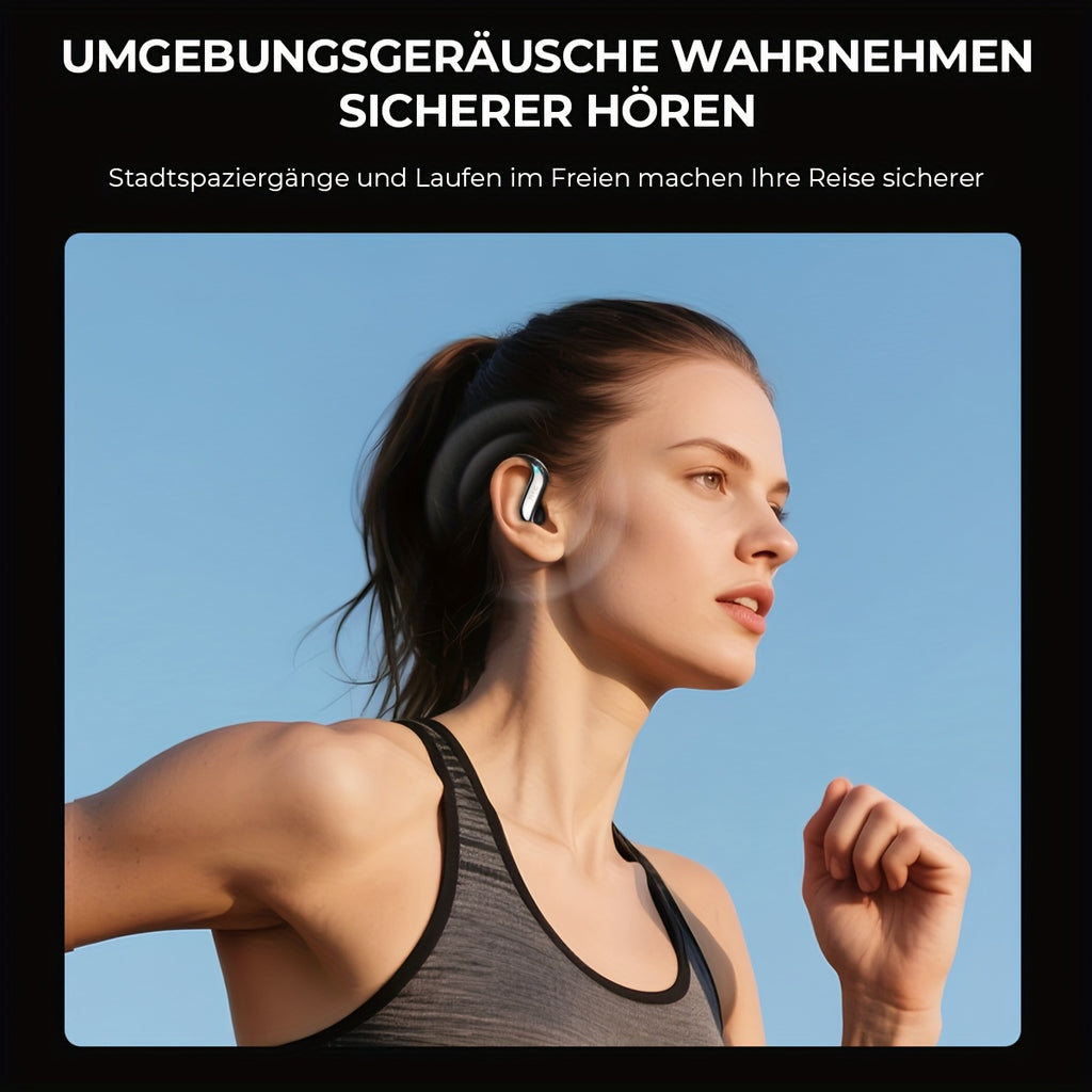 Auriculares Bluetooth | Auriculares inalámbricos de traducción con IA HTC NE23, compatibles con traducción en tiempo real entre 135 idiomas, con