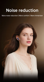 Auriculares Bluetooth | Auriculares inalámbricos Acer OHR548 con cancelación de ruido de mar profundo de 52 dB, diseño intrauditivo, tecnología