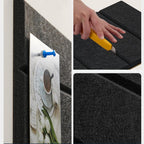 Pegatinas de pared, paneles autoadhesivos insonorizantes para pared, paneles de espuma insonorizantes de alto rendimiento para estudio de grabación, 12 piezas en un paquete, que cubren un área de 11.6 pies cuadrados, aptos para oficinas, estudios de graba