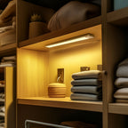 Luz LED recargable con sensor 2 piezas inalámbrico | Armario cocina escalera y dormitorio