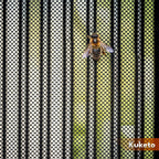 Mosquitera - Magnética Multidimensional para Puertas y Ventanas de Balcón - Mosquitera con Cierre Automático - Variantes de Ancho 80-160 Cm - Longitud 210/220 Cm - Diferentes Colores - para Hogar, Apartamento y Balcón - Protección contra Moscas y Mosquito