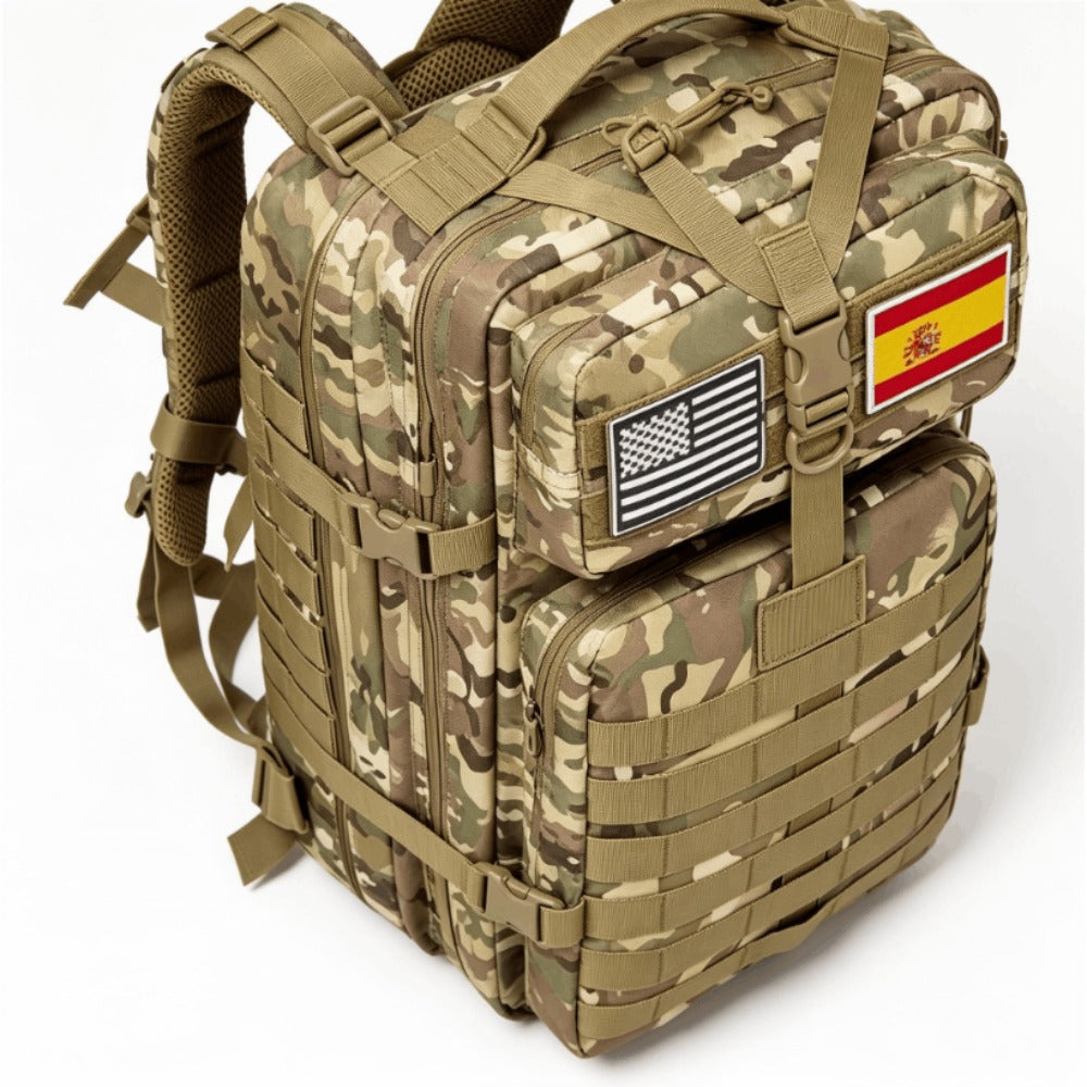 Mochilas táctica 45L Gran Capacidad Mochila Crossfit Plegable Mochila para acampar,mochilas de senderismo, trekking mochila para viajes