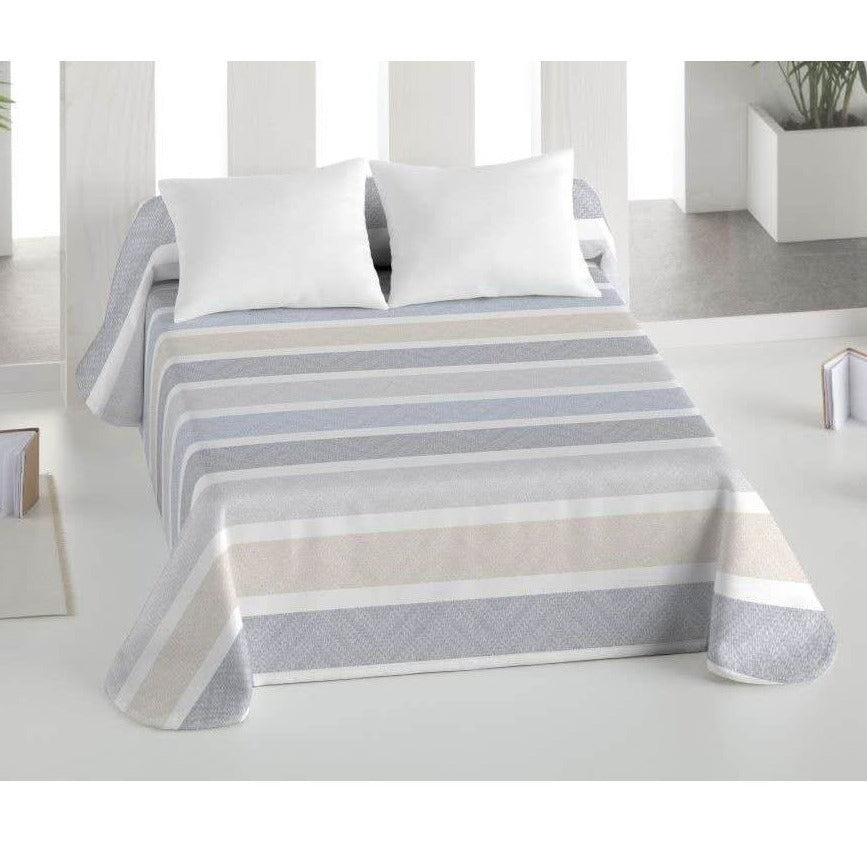Colcha Reversible de Verano Bouti, Edredón de Microfibra Estampado, Ligera y Transpirable para Todas las Estaciones, Manta Fina para Primavera y Verano (Sin Fundas de Almohada)