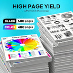 Paquete múltiple de cartuchos de tóner compatibles con Canon PG545XL CL546XL, adecuados para TS3355 TS3350 TS3150 MG3050 MG2950 TR4550 TR4650 MX495, recargas de tóner de tinta, compatibles con impresoras Canon TS3150 TS3350 TS3355 MG2950 MG3050 TR4550 TR4